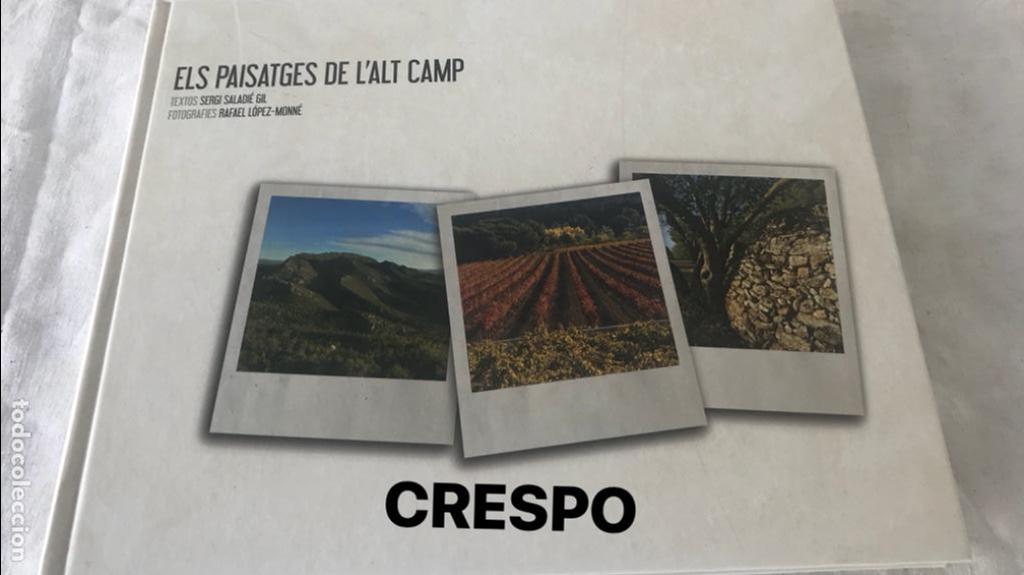 Second hand books: ELS PAISATGES DE L&rsquo;ALT CAMP, TEXTOS SERGI SALADI&Eacute; FOTOGRAF&Iacute;ES RAFAEL LOPEZ