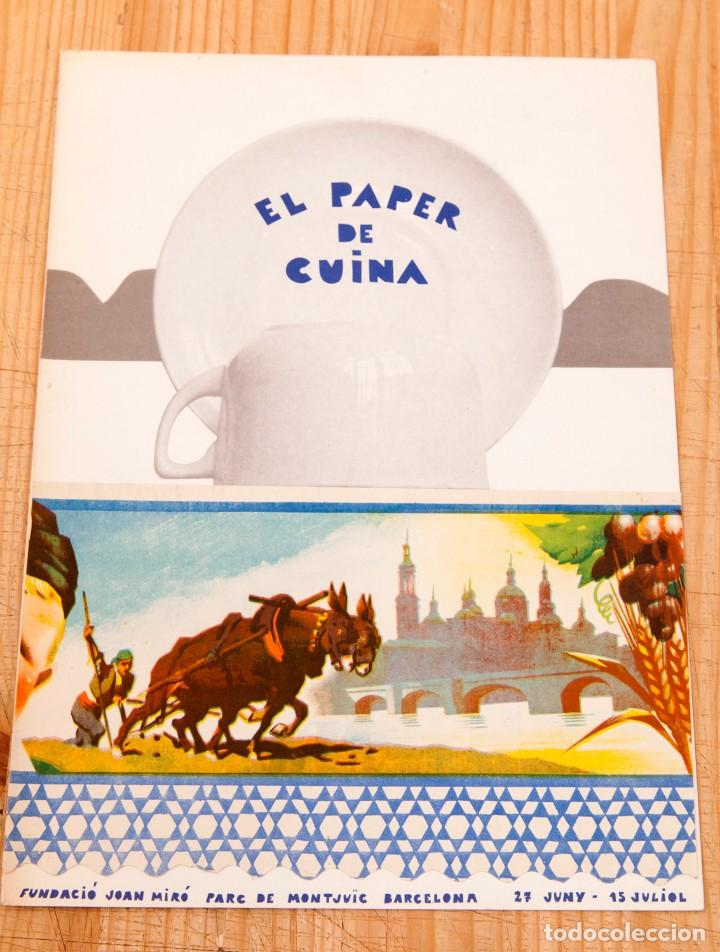 Gebrauchte B&uuml;cher: EL PAPER DE CUINA - DISSENY D&acute;ENRIC TORMO - FUNDACI&Oacute; JOAN MIR&Oacute;