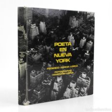 Libros de segunda mano: POETA EN NUEVA YORK - ORIOL MASPONS - GARCÍA LORCA. 1ªED. 1966. LUMEN. DISEÑO OSCAR TUSQUETS. Lote 149088774
