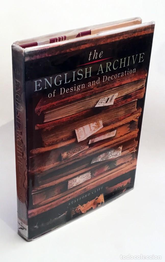 Second hand books: THE ENGLISH ARCHIVE OF DESIGN AND DECORATION - LIBRO GRAN FORMATO DISE&Ntilde;O Y DECORACI&Oacute;N VINTAGE