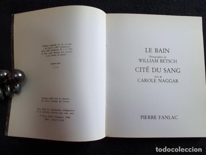 Libros de segunda mano: LE BAIN. WILLIAM BETSCH - Foto 2