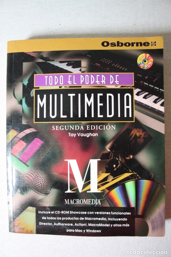 Libros de segunda mano: TODO EL PODER DE MULTIMEDIA  -  MACROMEDIA - Foto 1