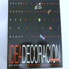Libros de segunda mano: IDEA DECORACION SOLUCIONES PRACTICAS PARA DECORAR POCO USO BUENOS 5 LIBROS ESTUCHE IDEA BOOKS 1994