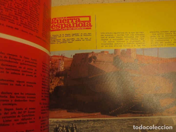 Gebrauchte B&uuml;cher: CRONICA DE LA GUERRA ESPA&Ntilde;OLA ENCUADERNACION DE PORTADAS