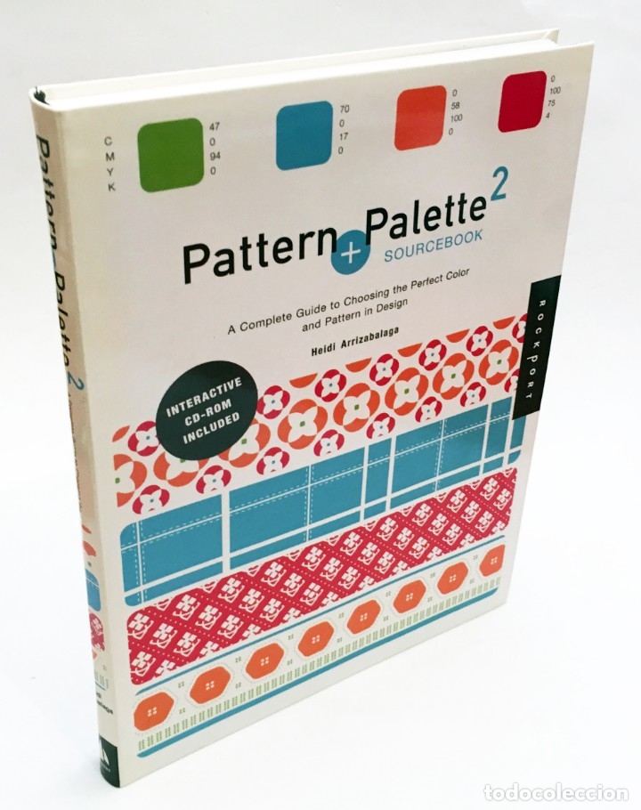Second hand books: PATTERN AND PALETTE SOURCEBOOK 2 - HEIDI ARRIZABALAGA - THE PERFECT COLOR AND PATTERN IN DESIGN