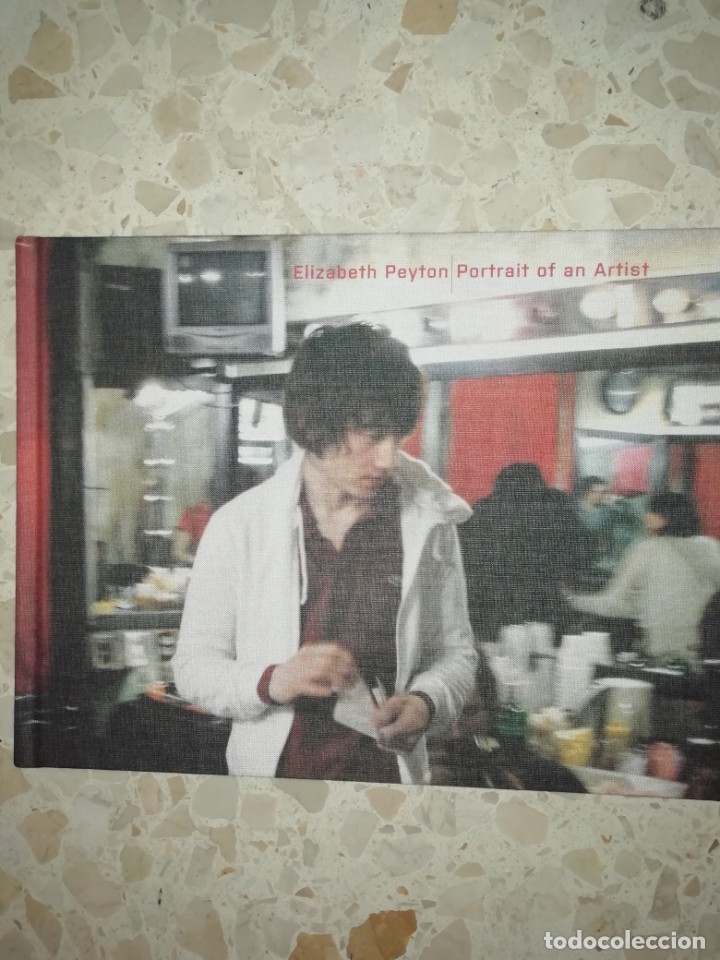 Second hand books: Elisabeth Peyton portrait of an Artist pastas duras entelada 2008  109 pag