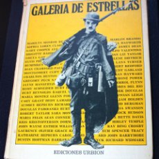 Libros de segunda mano: GALERÍA DE ESTRELLAS. LA HISTORIA DEL CINE A TRAVÉS DE SUS MEJORES POSTERS. EDICIONES URBIÓN.