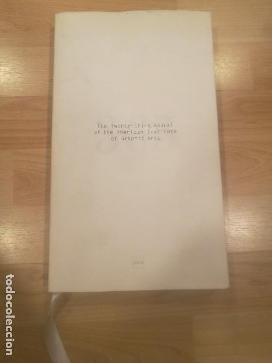Second hand books: 'The twenty-third annual of the American Institute of Graphic Arts'