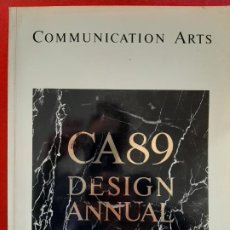 Libros de segunda mano: COMUNICATION ARTS, DESIGN ANNUAL 1989, VOLUME 31, NUMBER 6. Lote 197837408