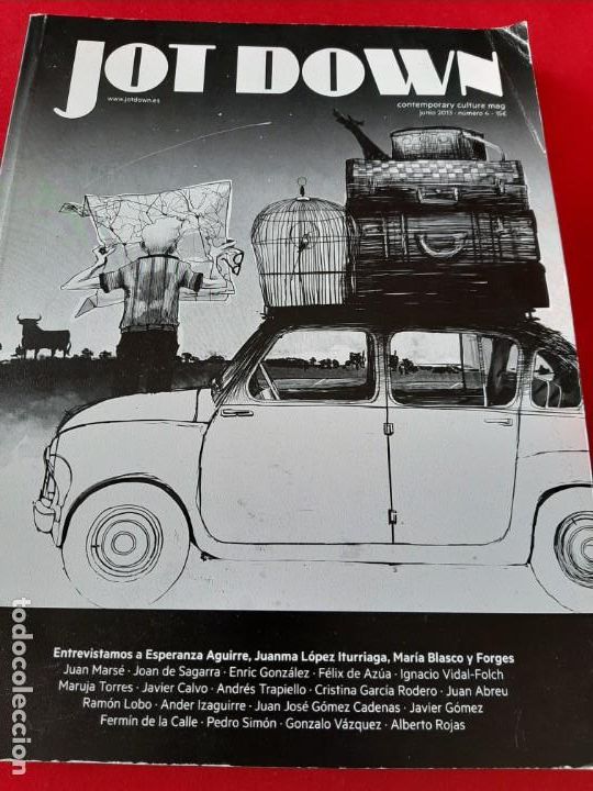Libros de segunda mano: JOT DOWN, NUMERO 4, JUNIO 2013 - Foto 1