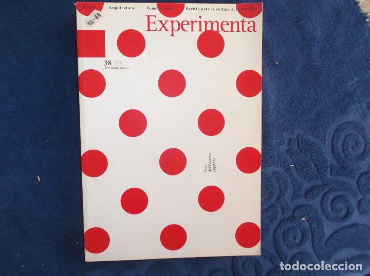 Libri di seconda mano: revista para la cultura de proyectos, experimenta n&ordm; 38, guia del dise&ntilde;o espa&ntilde;ol I part, 434 paginas