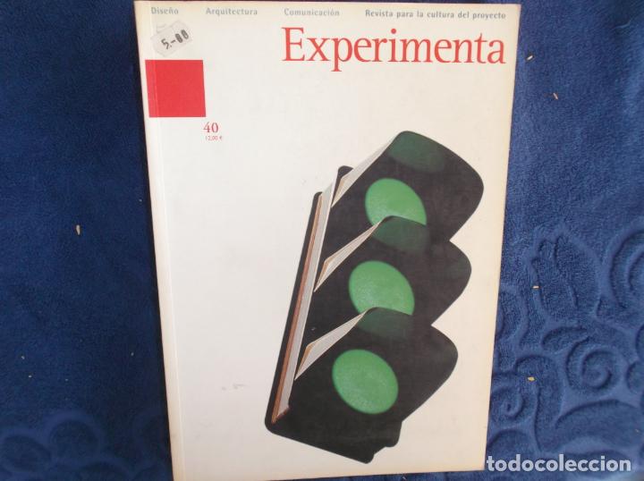 Libri di seconda mano: revista para la cultura de proyectos ,experimenta n&ordm; 40, dise&ntilde;o en francia