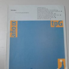 Libros de segunda mano: REVISTA TIPOGRAFICA Nº 25, AÑO IX, DISEÑO-TIPOGRAFIA-ARQUITECTURA / DESIGN-TYPOGRAPHY, 1995