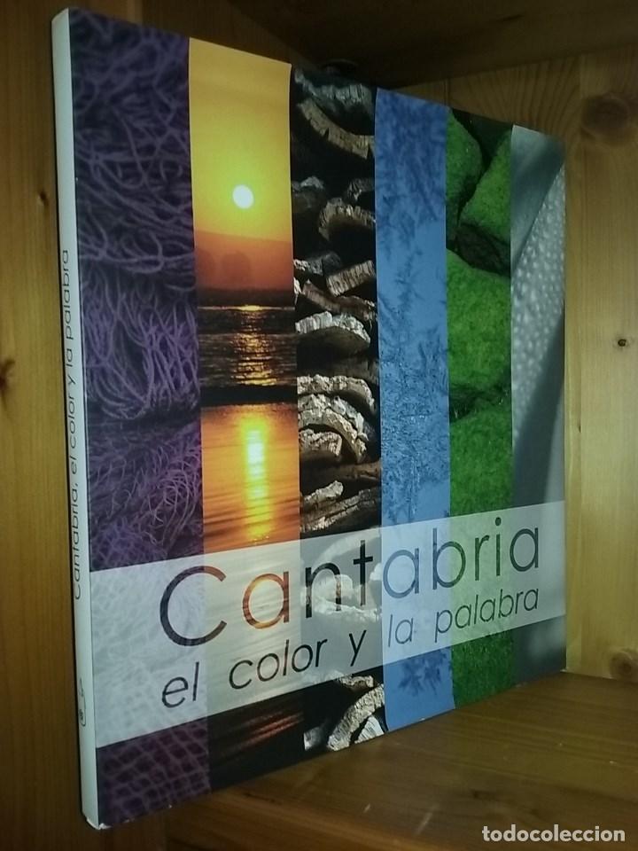Libros de segunda mano: CANTABRIA EL COLOR Y LA PALABRA, MANUEL BAHILLO MARTIN, 2008