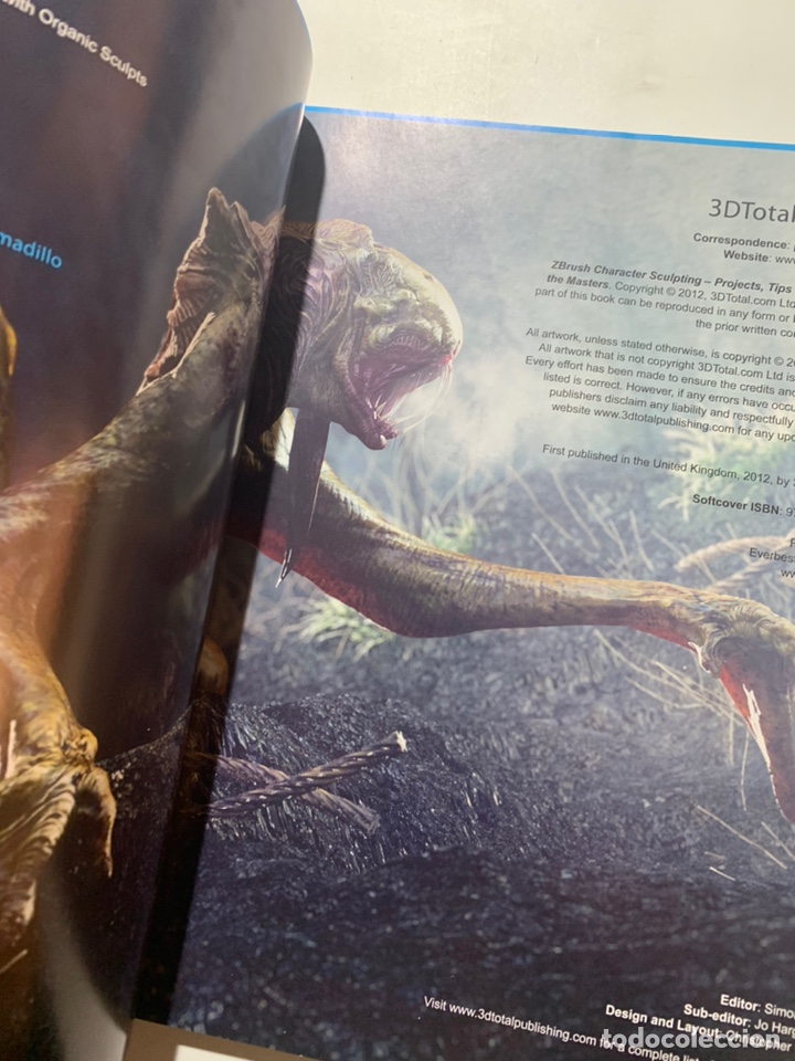 Libros de segunda mano: Libro zbrush character sculpting projects tips techniques from the masters - Foto 2