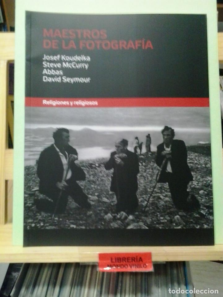 Second hand books: Maestros de la fotograf&iacute;a. Religiones y religiosos. Koudelka / McCurry / Abbas / Seymor