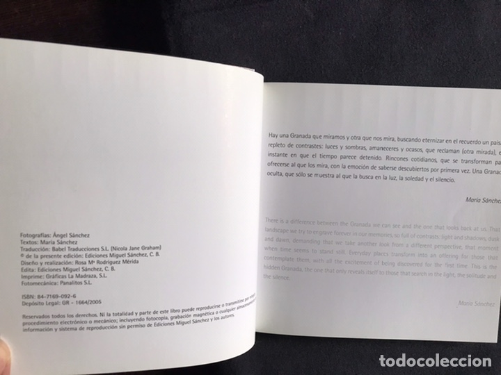 Libros de segunda mano: Granada otra mirada. Biling&uuml;e - Foto 4