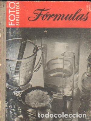 Second hand books: FORMULAS.EN VUESTRO CUARTO OSCURO. JOCOBSON, C.I. A-FOTO-619