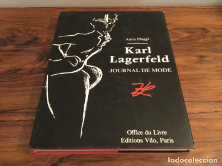 Second hand books: Karl Lagerfeld, ANNA PIAGGI JOURNAL DE MODE 1986 DISE&Ntilde;O MODA RETRO VINTAGE