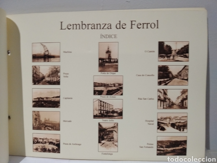 Libros de segunda mano: Lembranza de Ferrol. Fotografías de arquivo. Manuel Santiago - Foto 2 - 229919525
