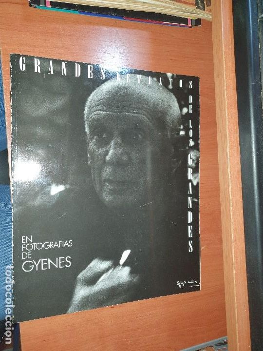 Second hand books: En fotografias de gyenes, Grandes retratos de los grandes, madrid 1987