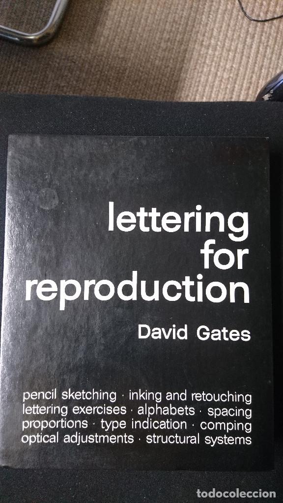 Second hand books: DAVID GATES LETTERING FOR REPRODUCTION