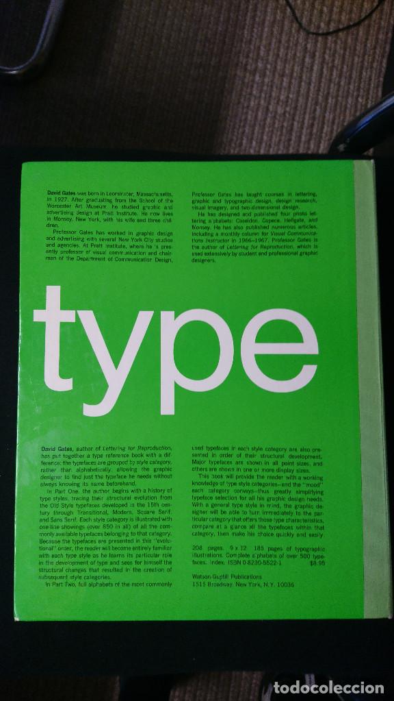Libros de segunda mano: DAVID GATES TYPE - Foto 3