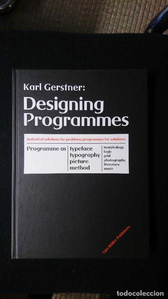 Libros de segunda mano: DESIGNING PROGRAMMES - Foto 1