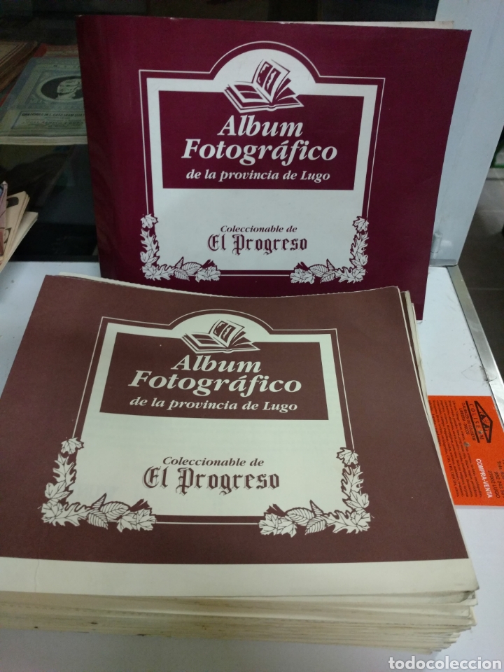 Libri di seconda mano: ALBUM FOTOGR&Aacute;FICO DE LA PROVINCIA DE LUGO Coleccionable El Progreso completo