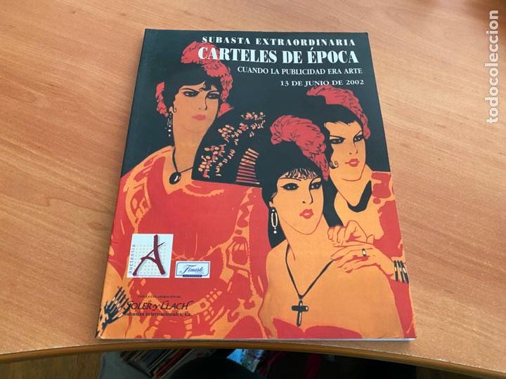 Libros de segunda mano: CARTELES DE EPOCA SUBASTA EXTRAORDINARIA CATALOGO CON PRECIOS (COIB193)