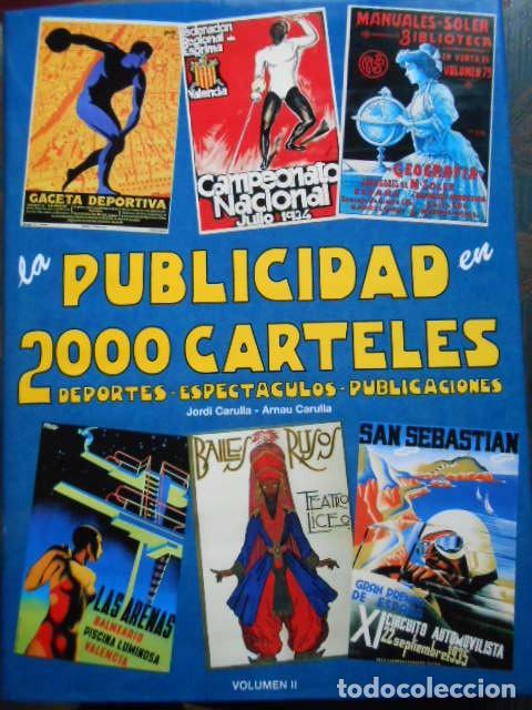 Second hand books: LA PUBLICIDAD EN 2000 CARTELES - VOLUMEN II - DEPORTES Y ESPECTACULOS