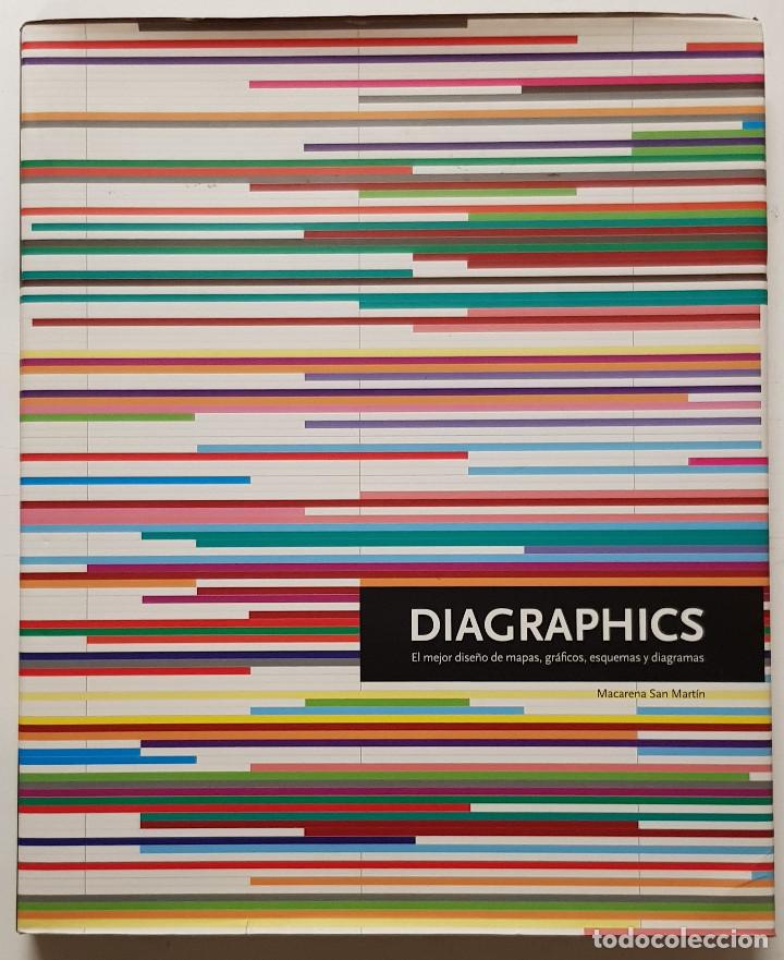 Libri di seconda mano: Diagraphics. El mejor dise&ntilde;o de mapas, gr&aacute;ficos, esquemas y diagramas - San Mart&iacute;n, Macarena