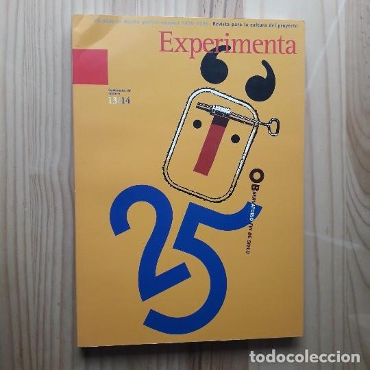 Second hand books: SUPLEMENTO EXPERIMENTA 13 / 14, 25 a&ntilde;os de dise&ntilde;o gr&aacute;fico espa&ntilde;ol 1970 - 1995