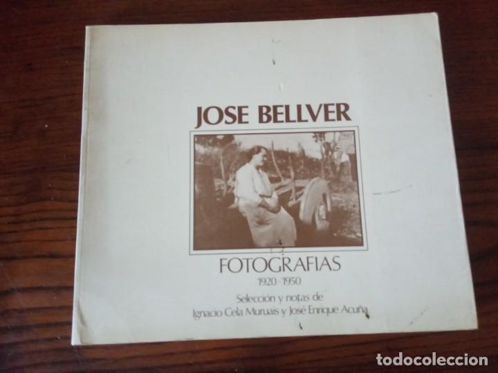 Second hand books: JOS&Eacute; BELLVER. FOTOGRAF&Iacute;AS 1920-1950. Selecci&oacute;n y notas de Ignacio Cela Muruais y Jos&eacute; Enrique Acu&ntilde;a.
