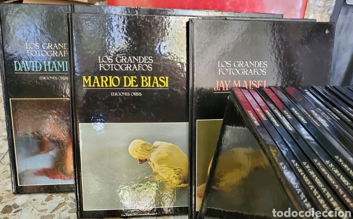 Libri di seconda mano: Los grandes fot&oacute;grafos. ORBIS. Completa -1