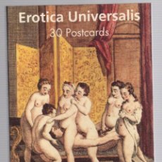 Livres d'occasion: EROTICA UNIVERSALIS. 30 POSTCARDS. TARJETAS POSTALES. EROTICA. TASCHEN. TEXTOS EN INGLES. 1995. Lote 285242888