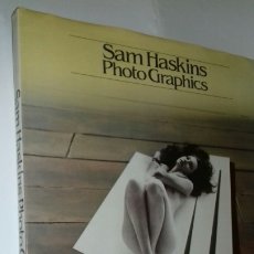 Libros de segunda mano: SAM HASKINS: PHOTO GRAPHICS. COLUCCI ED, 1980. ITALIANO. FOTOGRÁFICO.