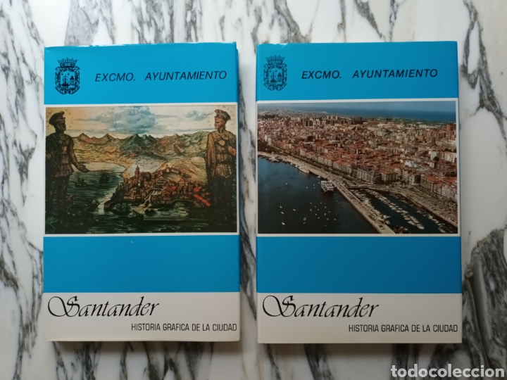 Libri di seconda mano: SANTANDER - HISTORIA GR&Aacute;FICA DE LA CIUDAD - DOS TOMOS - 1985