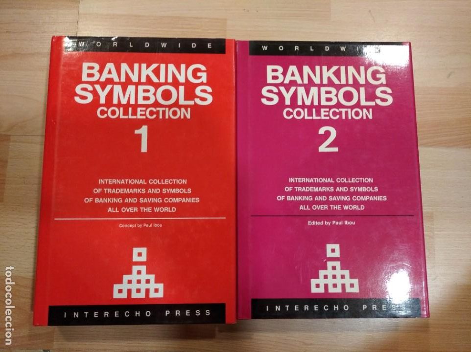 Second hand books: 'Banking symbols collection'. Worldwide