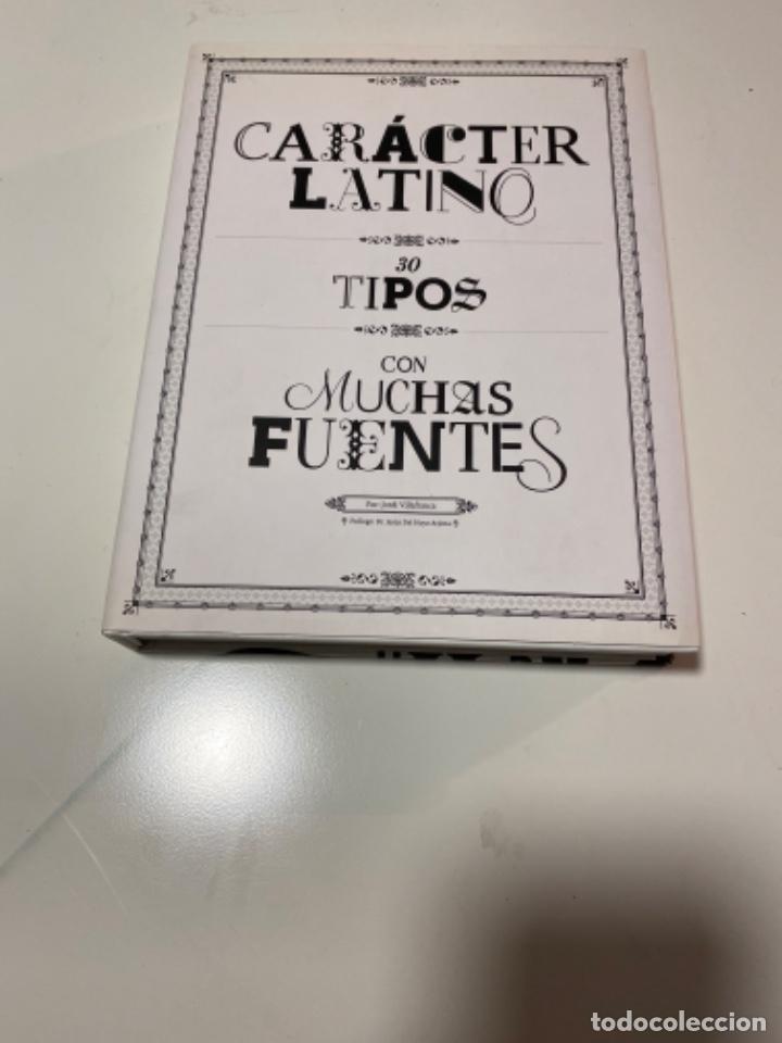 Second hand books: CARACTER LATINO 30 TIPOS CON MUCHAS FUENTES JORDI VILLAFRANCA