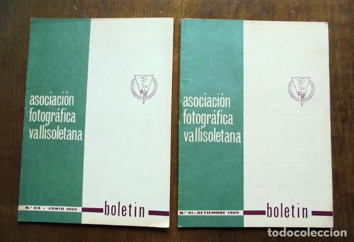 Second hand books: 2 Bolet&iacute;n Asociaci&oacute;n Fotogr&aacute;fica Vallisoletana 1965 88 junio i 91 setiembre