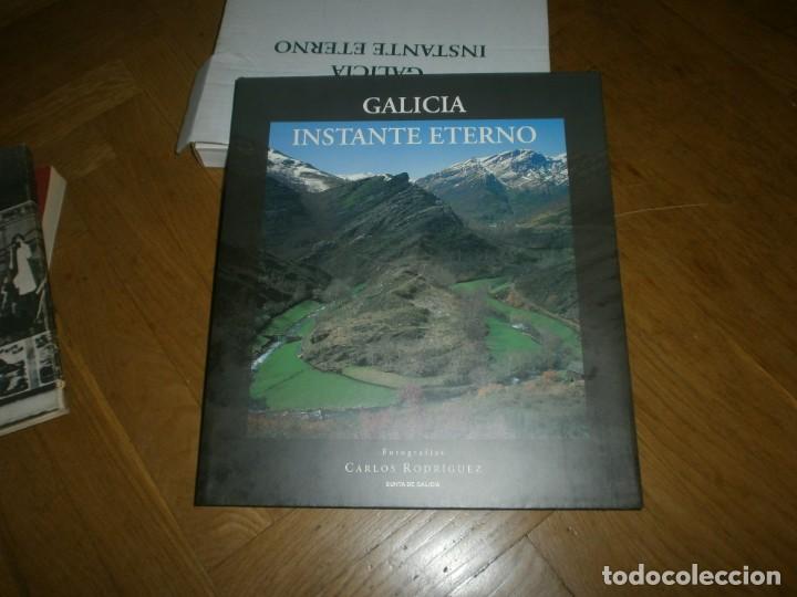 Second hand books: Galicia instante eterno fotograf&iacute;as Carlos Rodr&iacute;guez Xunta de Galicia primera edici&oacute;n 1995 34X30 cm.