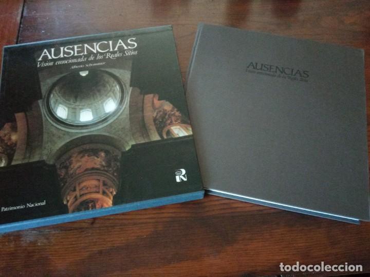 Libri di seconda mano: AUSENCIAS, VISION EMOCIONADA DE LOS REALES SITIOS .-ALBERTO SCHOMMER.
