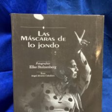 Libros de segunda mano: LAS MASCARAS DE LO JONDO ANGEL ALVAREZ ELKE STOLZENBERG DEDICADO FIRMA ELKE 1992 30X21X1CMS