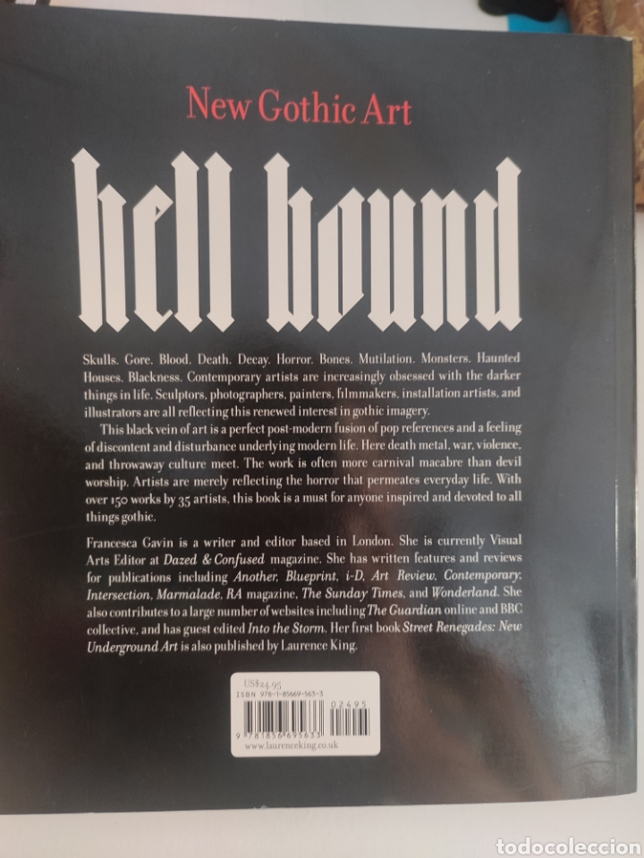 Libros de segunda mano: New Gothic Art Hell Bound Francesca Gavin - Foto 4