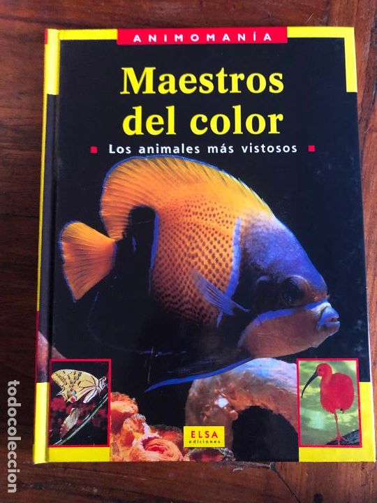 Gebrauchte B&uuml;cher: MAESTROS DEL COLOR, LOS ANIMALES MAS VISTOSOS, ANIMOMANIA, ELSA EDICIONES