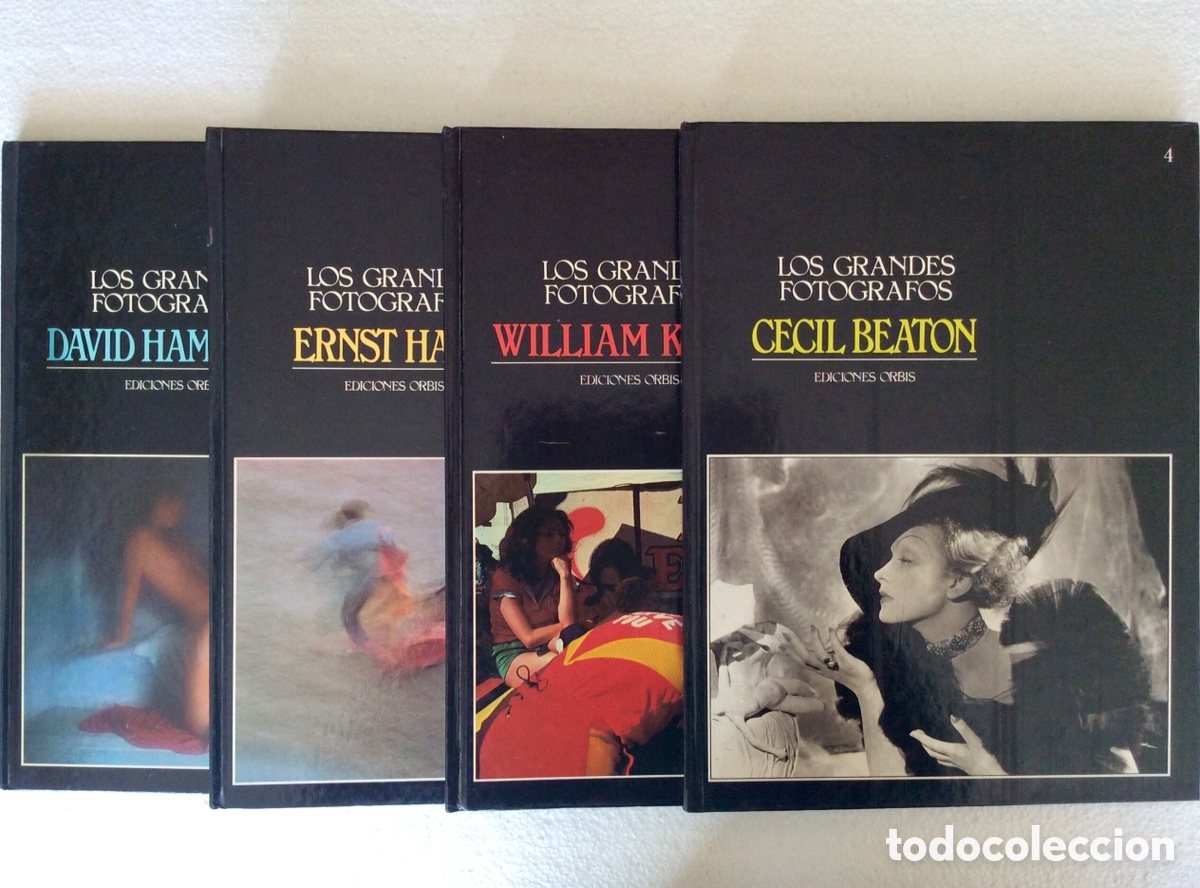 Gebrauchte B&uuml;cher: Los grandes fot&oacute;grafos 1,2,3 y 4. Ediciones Orbis 1983