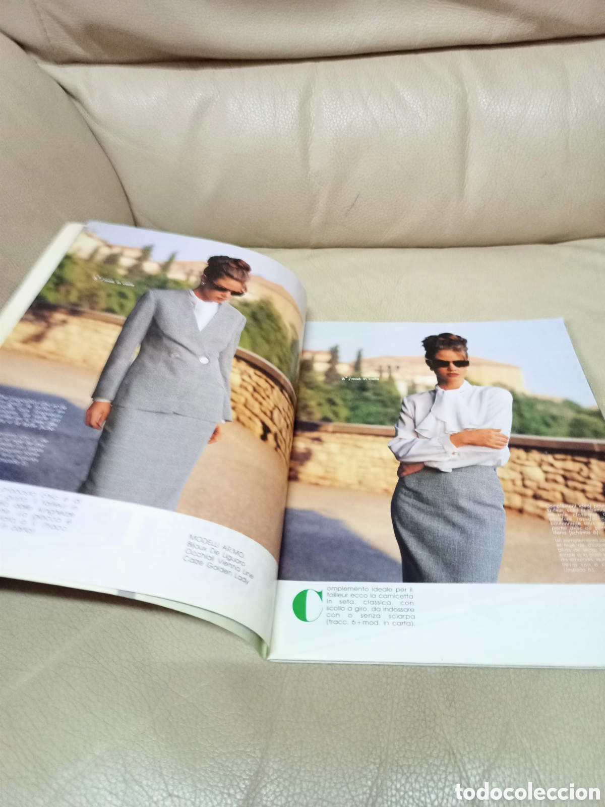 Libros de segunda mano: Revista de moda Elegant&iacute;sima ,a&ntilde;o 1992 - Foto 2