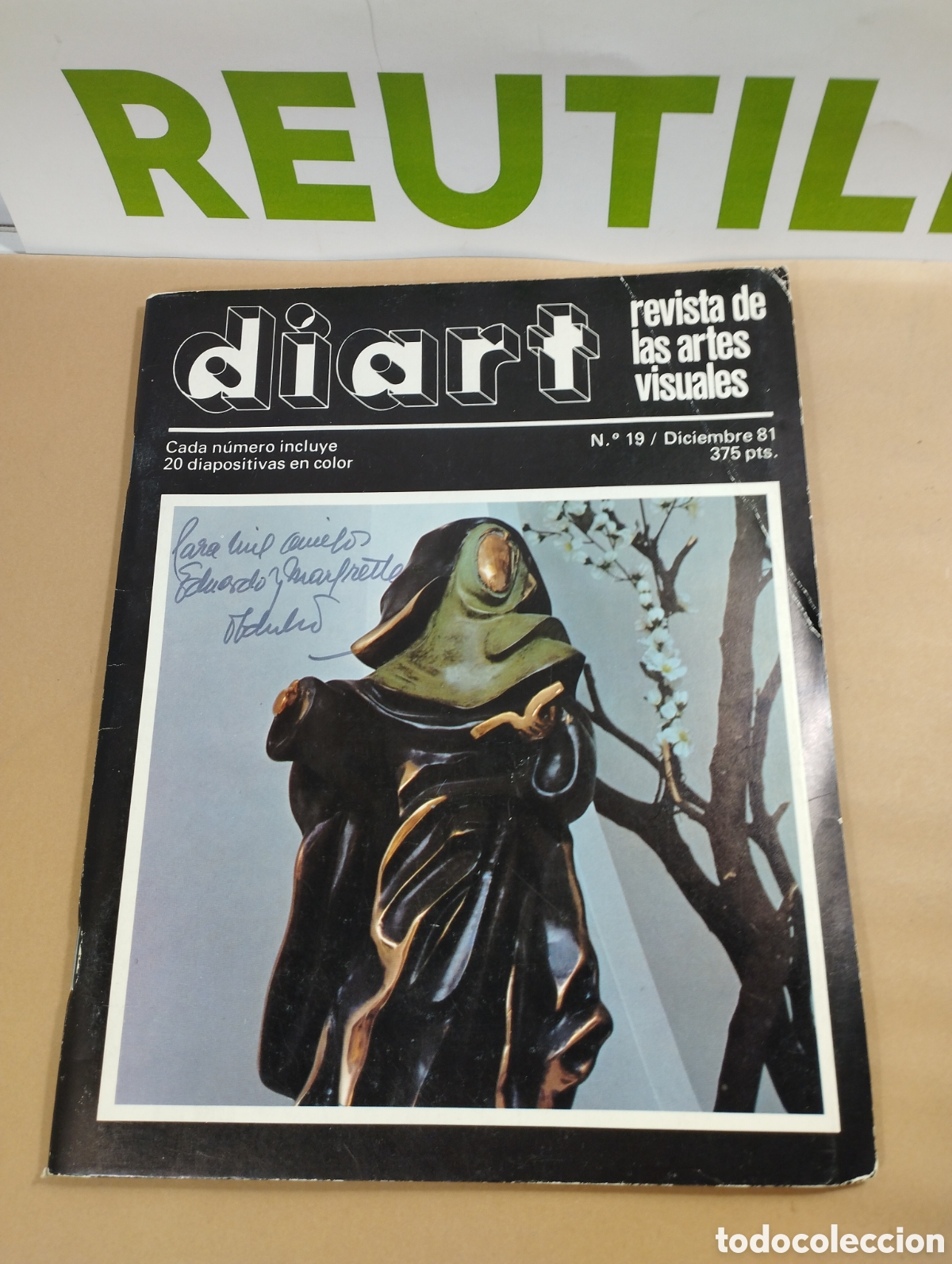 Gebrauchte B&uuml;cher: Diart. Revista de las artes visuales. Incluye 20 diapositivas en color. Diciembre 81.