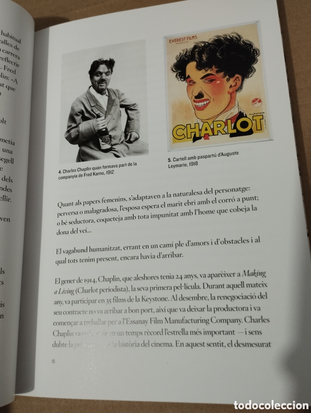 Libros de segunda mano: CHAPLIN EN IMATGES (FUNDACI&Oacute; LA CAIXA) - Foto 13